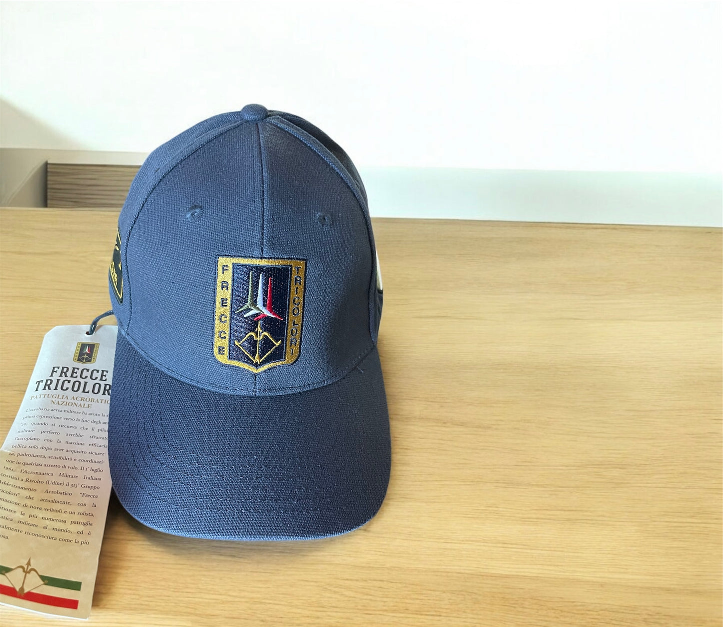 Aeronautica Militare cappello uomo con visiera blu Frecce Tricolori