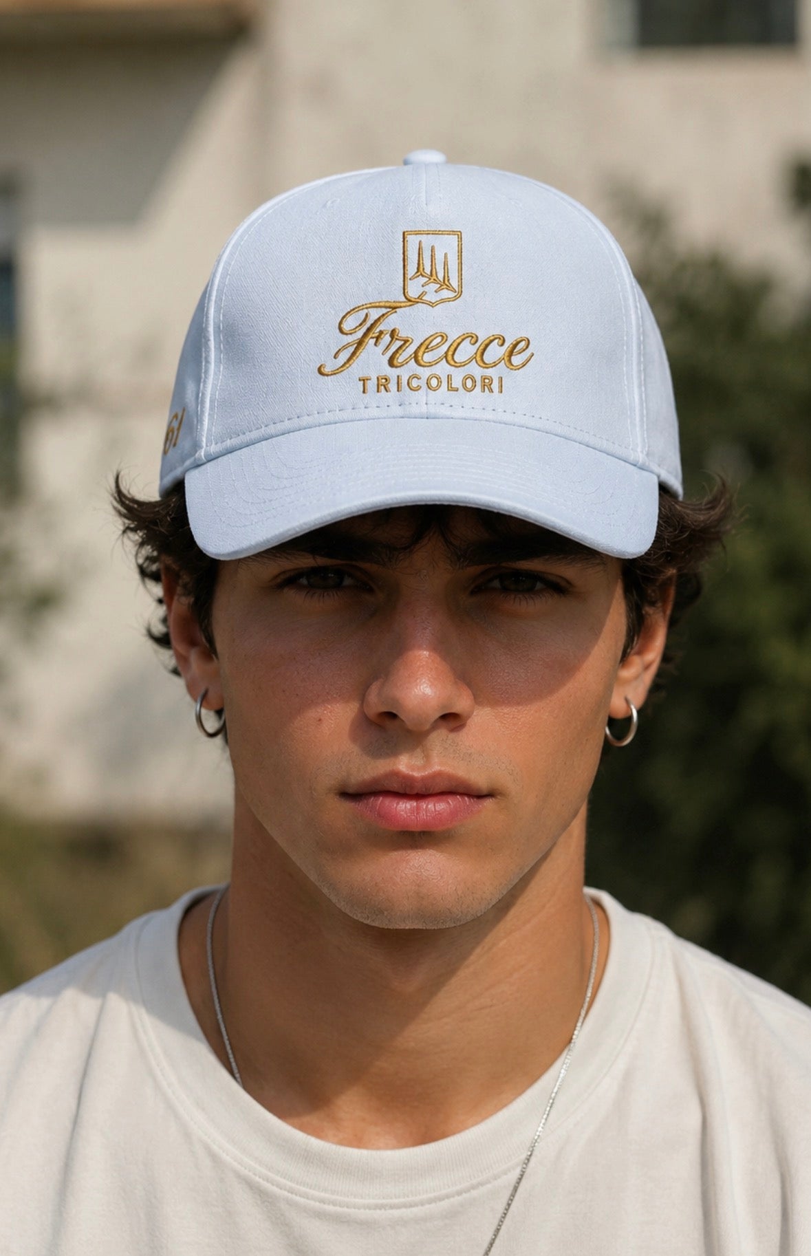 Aeronautica Militare cappello uomo Frecce Tricolori con visiera