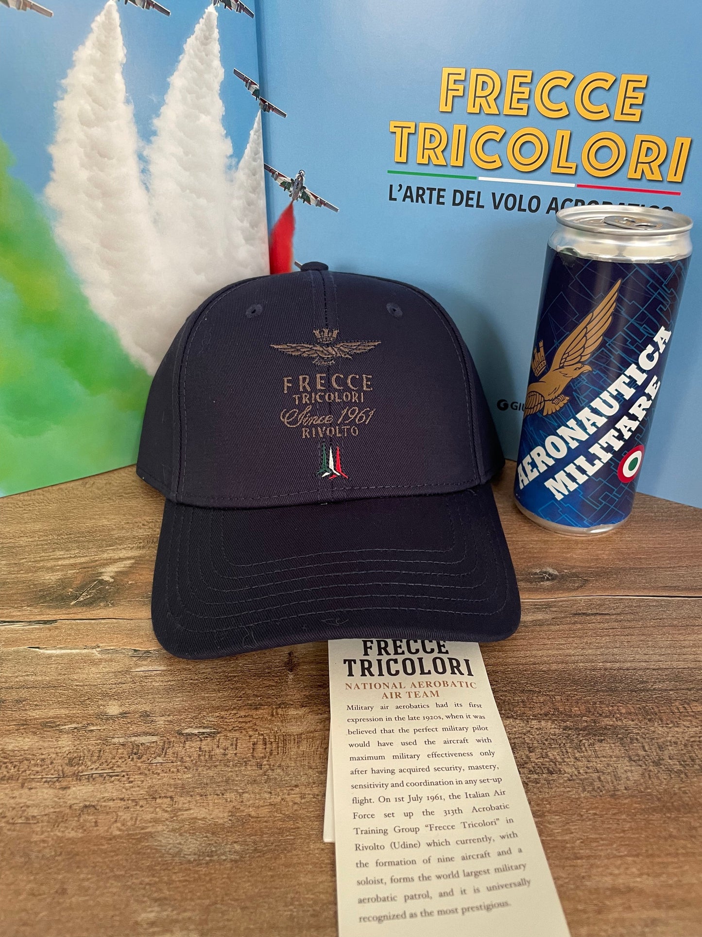 Aeronautica Militare cappello uomo blu Frecce Tricolori