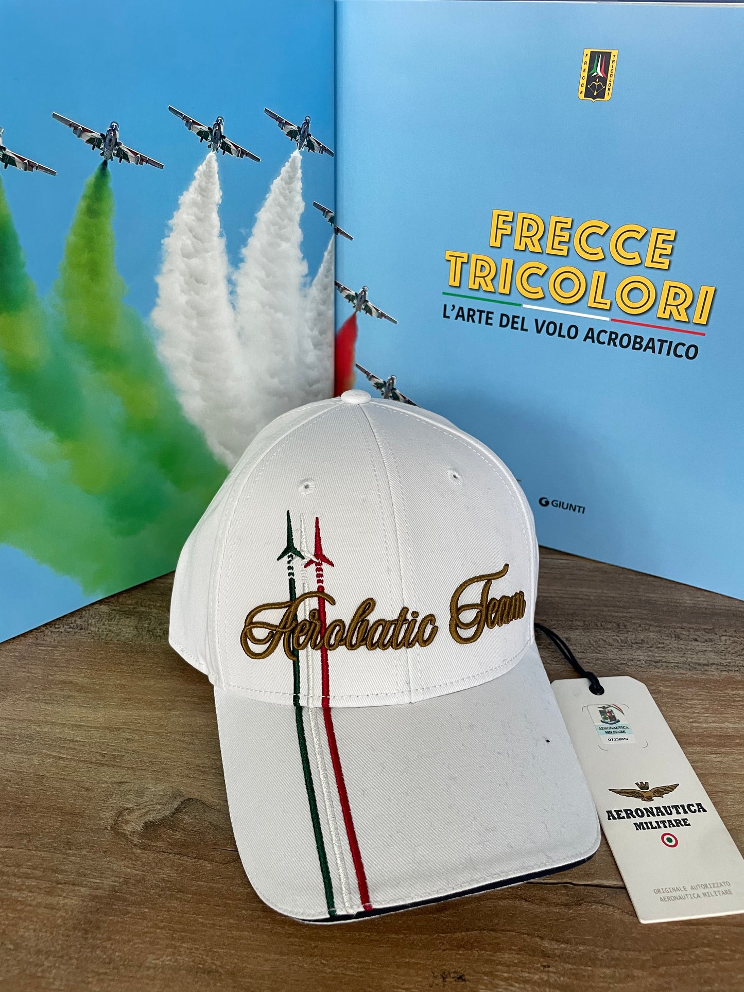 Aeronautica Militare cappello Uomo colore Bianco Frecce Tricolori Acrobatic Team