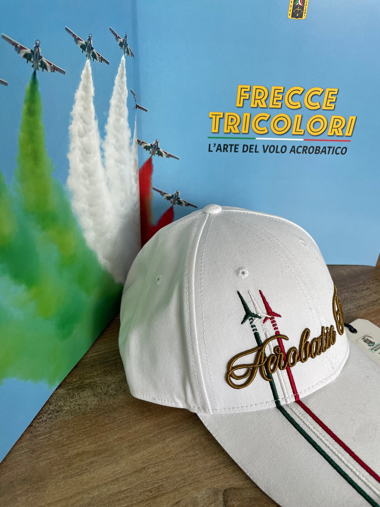 Aeronautica Militare cappello Uomo colore Bianco Frecce Tricolori Acrobatic Team