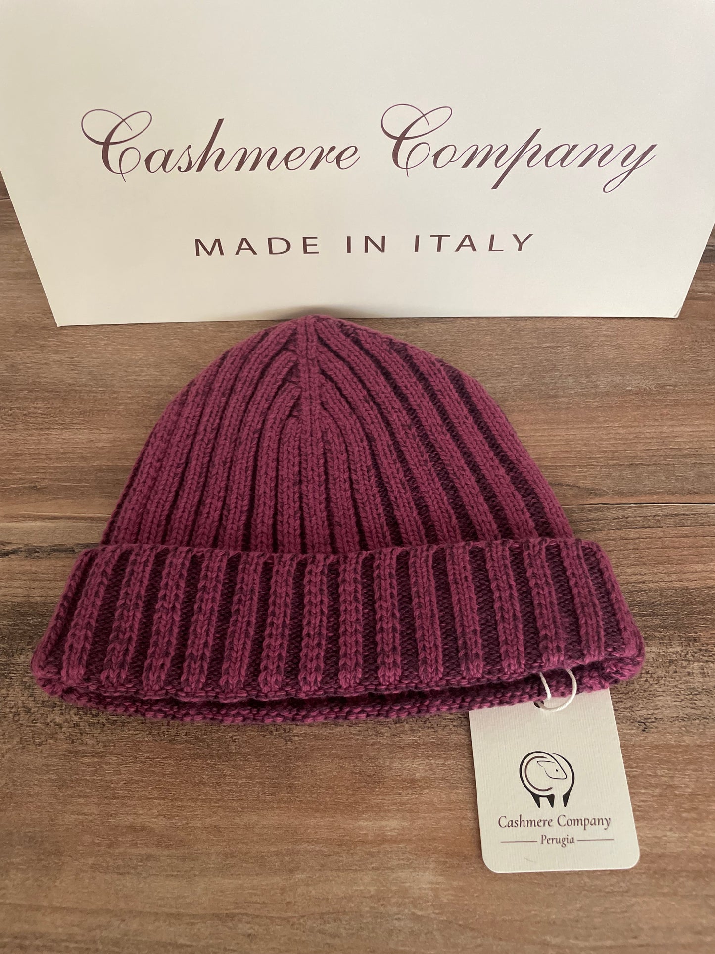 Cashmere Company: Cappello Unisex, Lana e Cashmere, Elegante