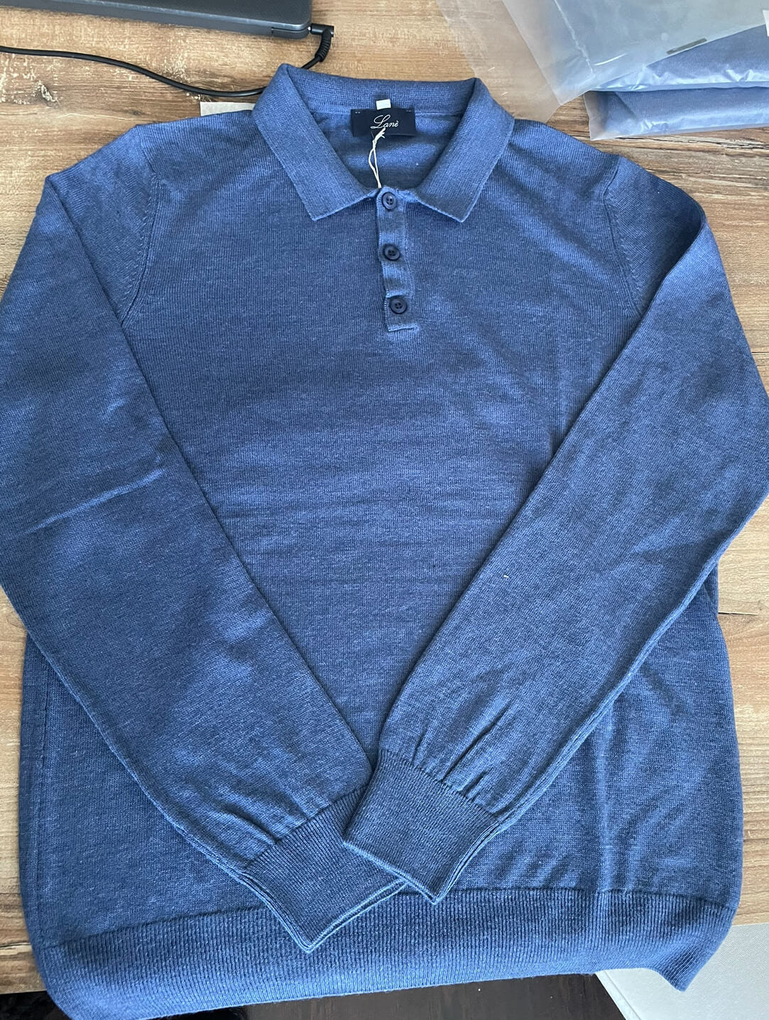 Polo Uomo Lana Made in Italy Lanè | 70% Lana Merino Premium