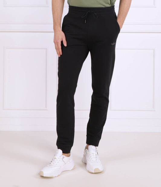 Pantalone tuta uomo nero Aeronautica Militare