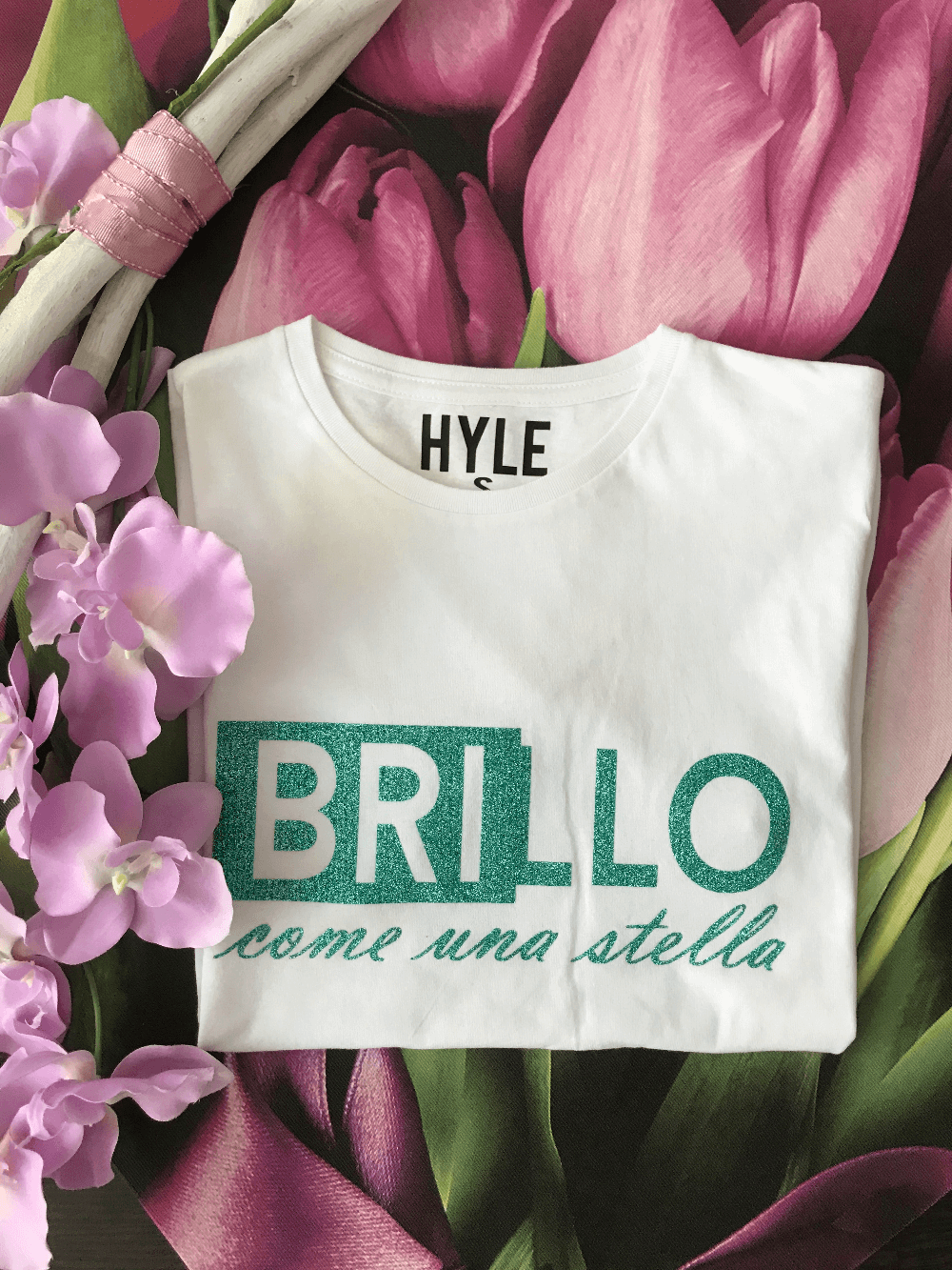 T-shirt donna cotone bianco girocollo manica corta 