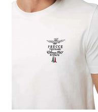 Carica l&#39;immagine nel visualizzatore di Gallery, Aeronautica Militare t-shirt uomo Bianco Frecce Tricolori
