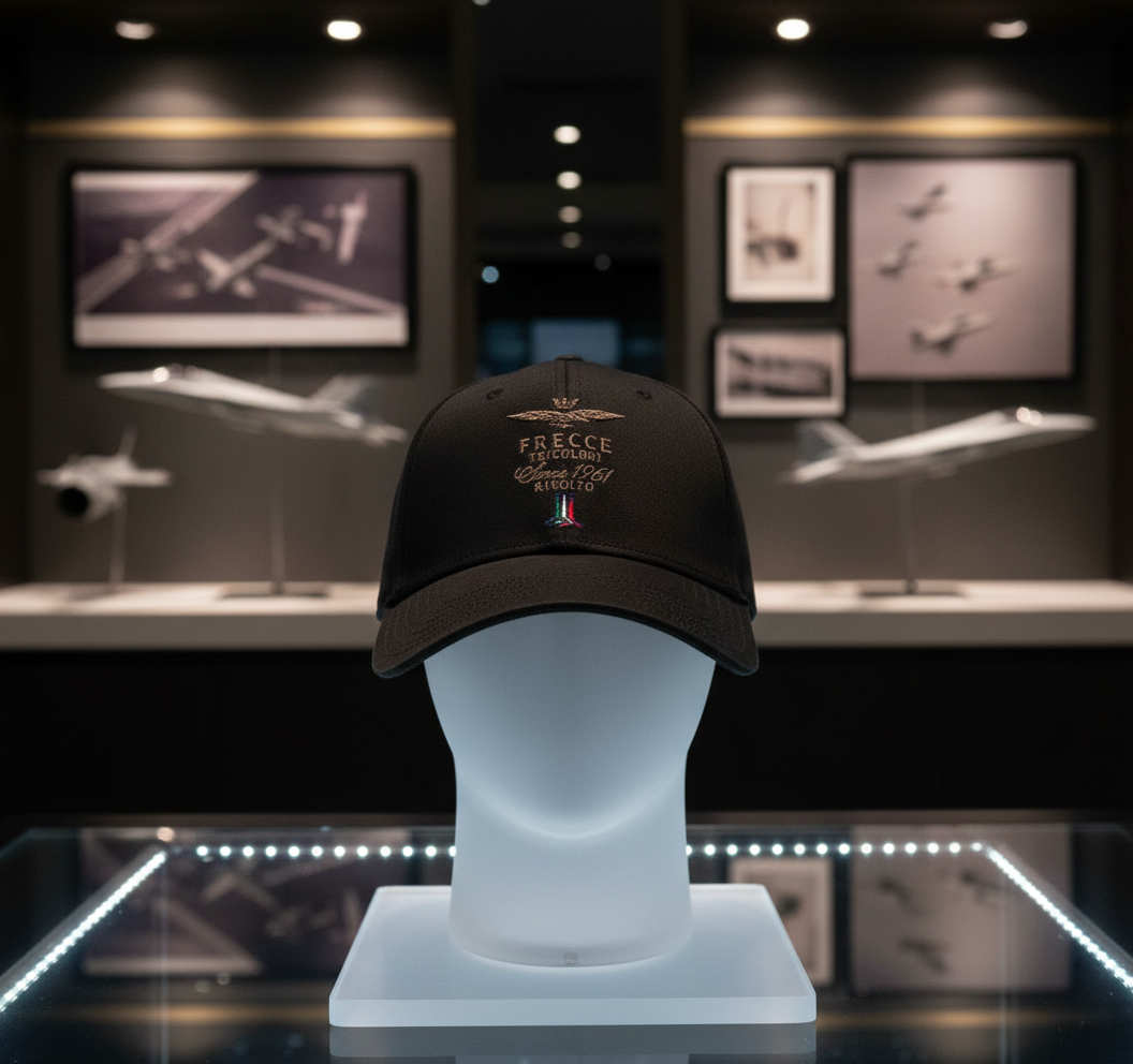 Cappello Frecce Tricolori in esposizione