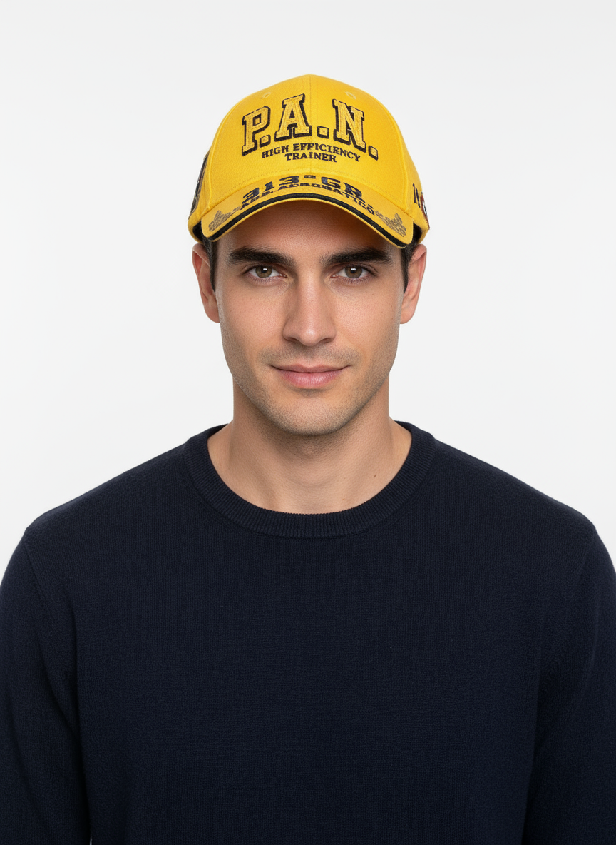 Cappello indossato vista frontale