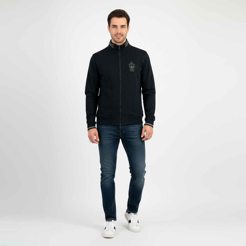 Felpa Frecce Tricolori nera - Outfit completo