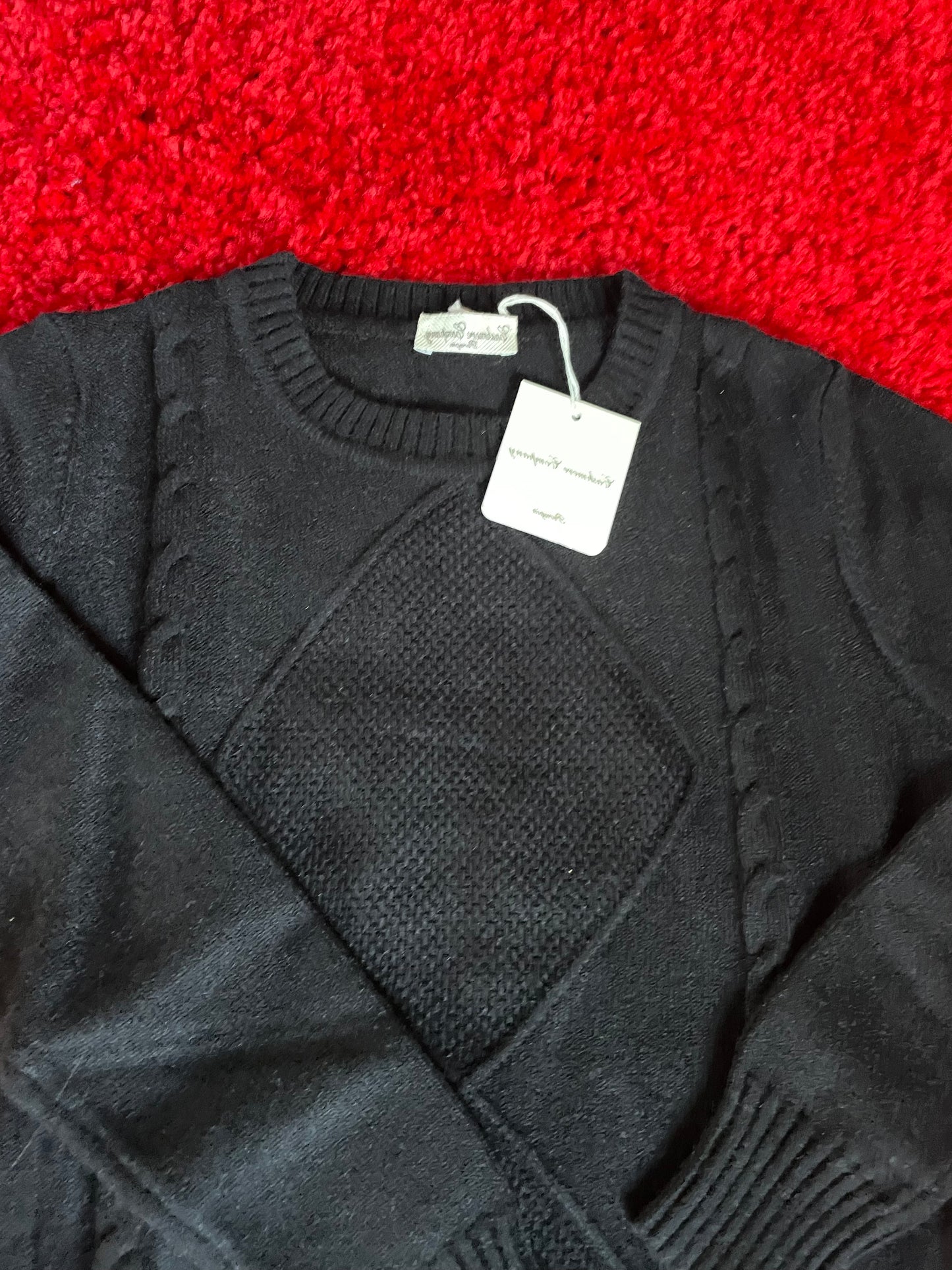 Cashmere Company: Vestito Corto Nero Donna, Lana e Cashmere, Elegante, Made in Italy