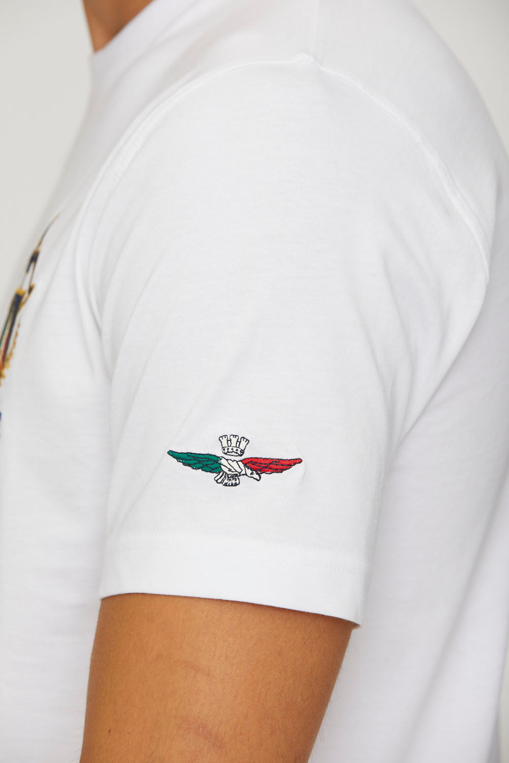 Aeronautica Militare t-shirt uomo bianco Frecce Tricolori