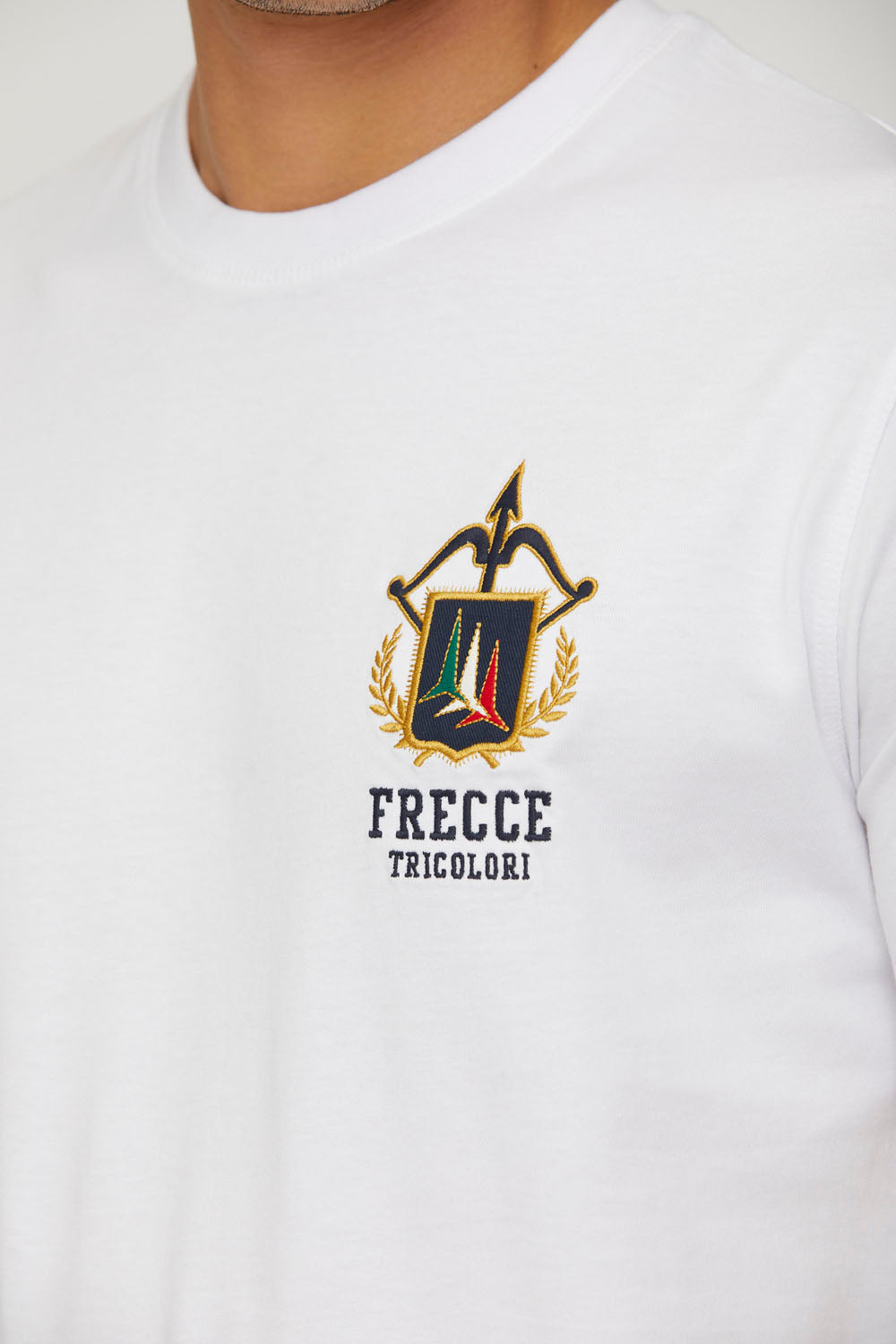 Aeronautica Militare t-shirt uomo bianco Frecce Tricolori