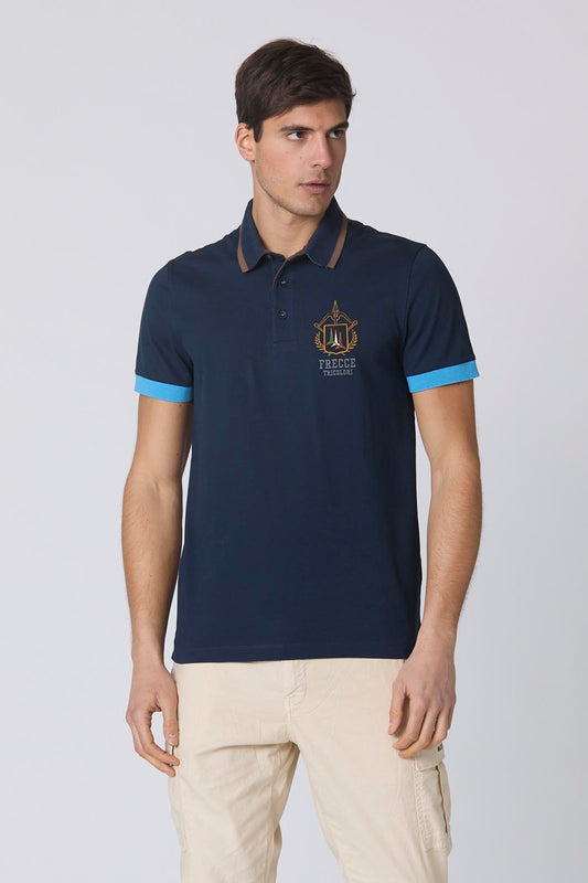 Aeronautica Militare Polo uomo Blu Frecce Tricolori