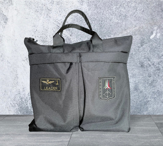 Aeronautica Militare borsa Portacasco Nero Frecce Tricolori Emme Fashion Store