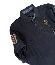 Carica l&#39;immagine nel visualizzatore di Gallery, Aeronautica Militare Polo uomo Blu  sc-40% Frecce Tricolori
