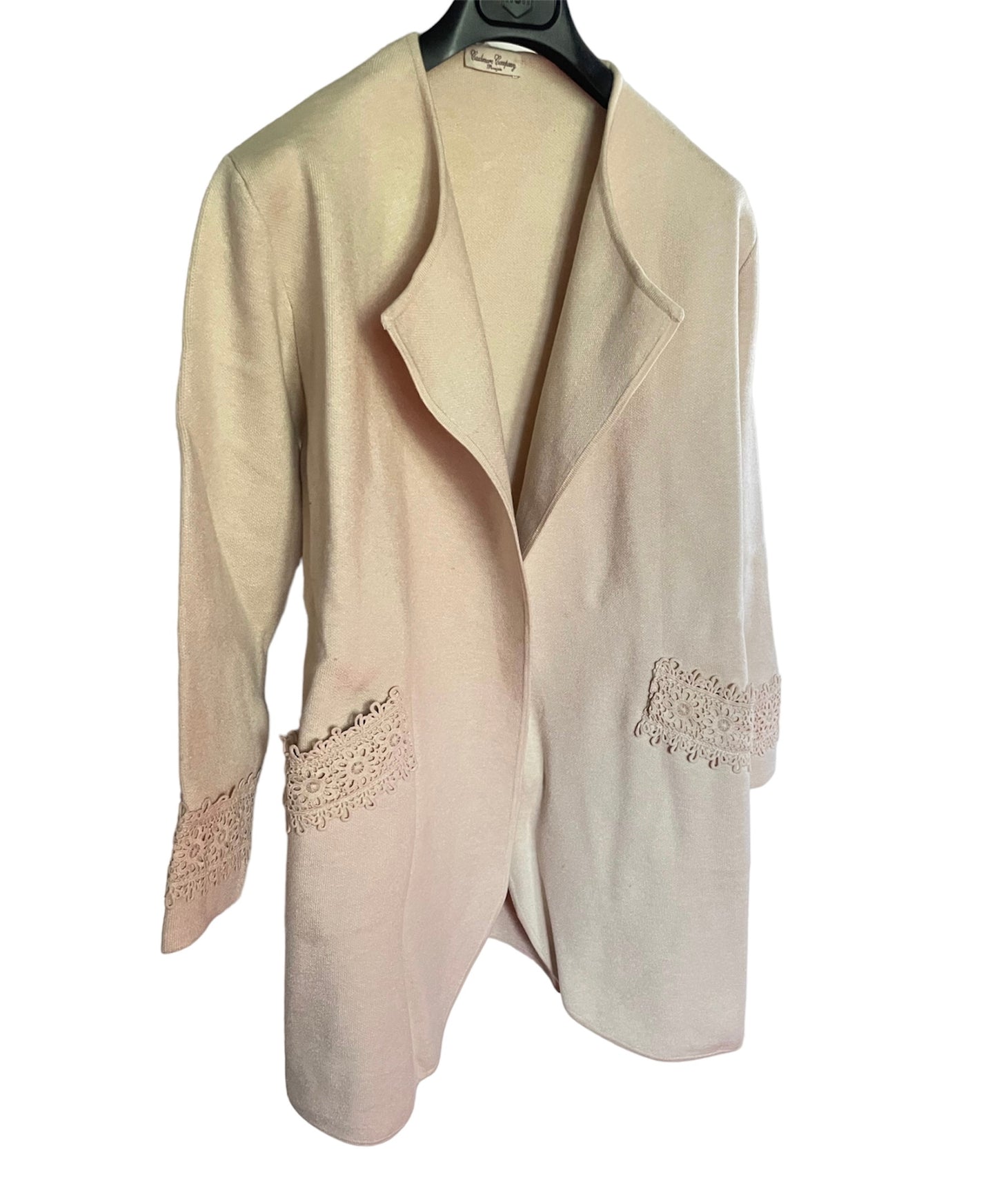 Cappotto Donna Cashmere Company colore sabbia Sc-50% lana e Cashmere Made in Italy