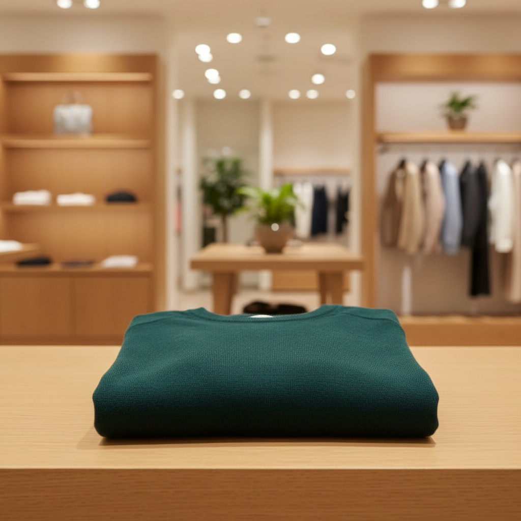 Maglia esposta in negozio
