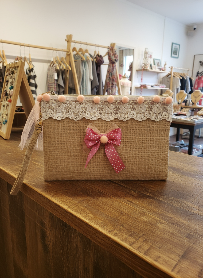 Pochette sul banco negozio