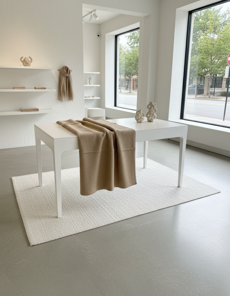 Stola esposta in boutique