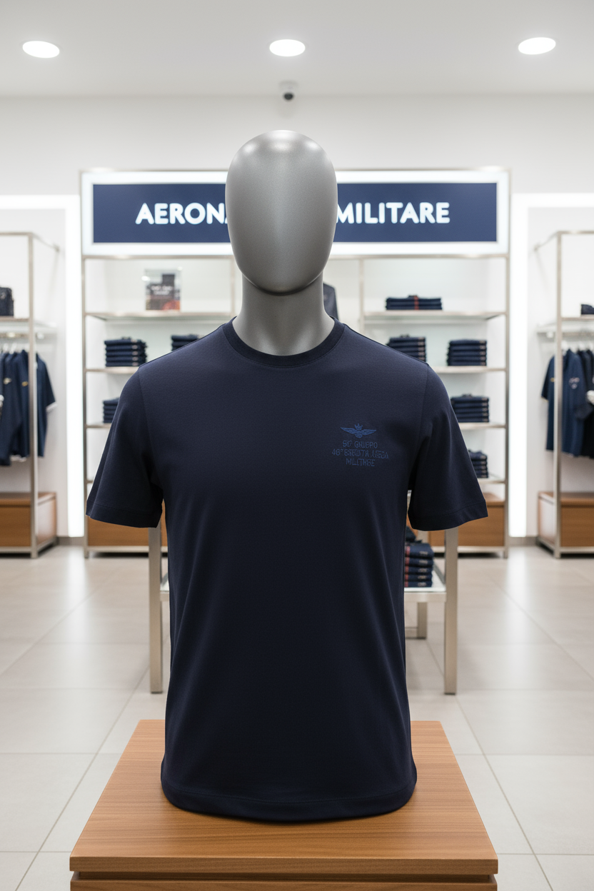 T-shirt Aeronautica Militare - Esposizione negozio