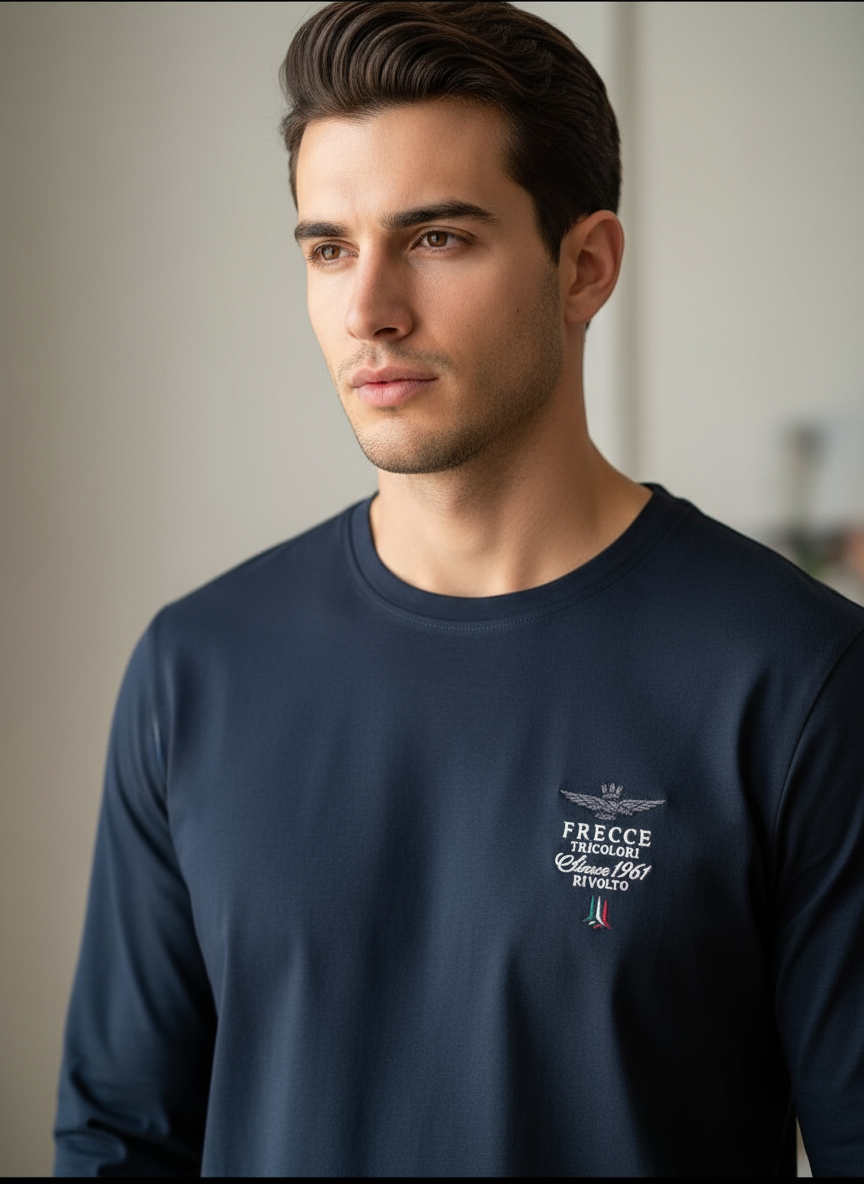 T-shirt Frecce Tricolori indossata primo piano