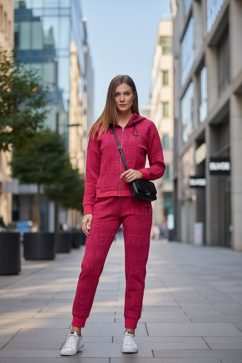 Tuta Aeronautica Militare fuxia urban street