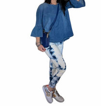 Carica l&#39;immagine nel visualizzatore di Gallery, Casacca Donna camicia Jeans denim
