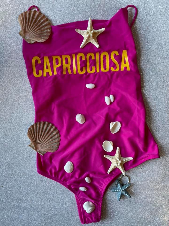 Costume Mare Donna Intero fuxia  Capricciosa