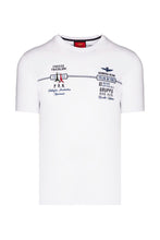 Carica l&#39;immagine nel visualizzatore di Gallery, Aeronautica Militare T shirt Uomo bianco sc-50% Frecce Tricolori
