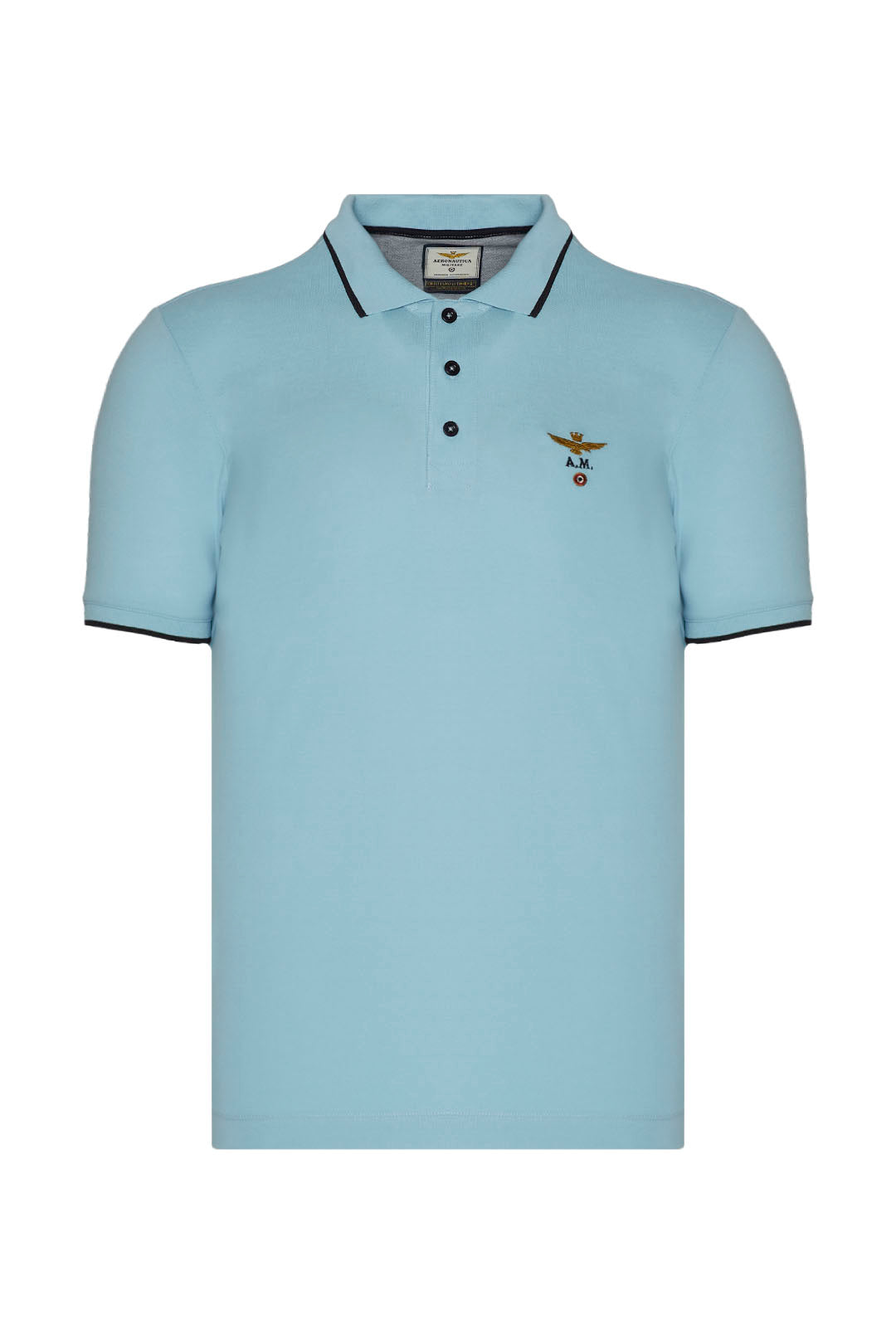 Aeronautica Militare Polo Uomo Azzurro SC-50% | Stile e risparmio in un unico capo