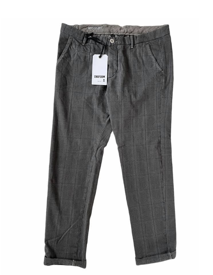 Pantalone Uomo Uniform SC-60% Modello Cherlie  col grey marrone 7-UM0057.202.XC.044