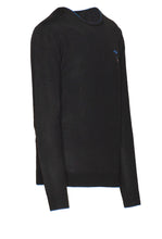 Carica l&#39;immagine nel visualizzatore di Gallery, Aeronautica Militare maglia uomo nero Sc-50%  in lana merinos
