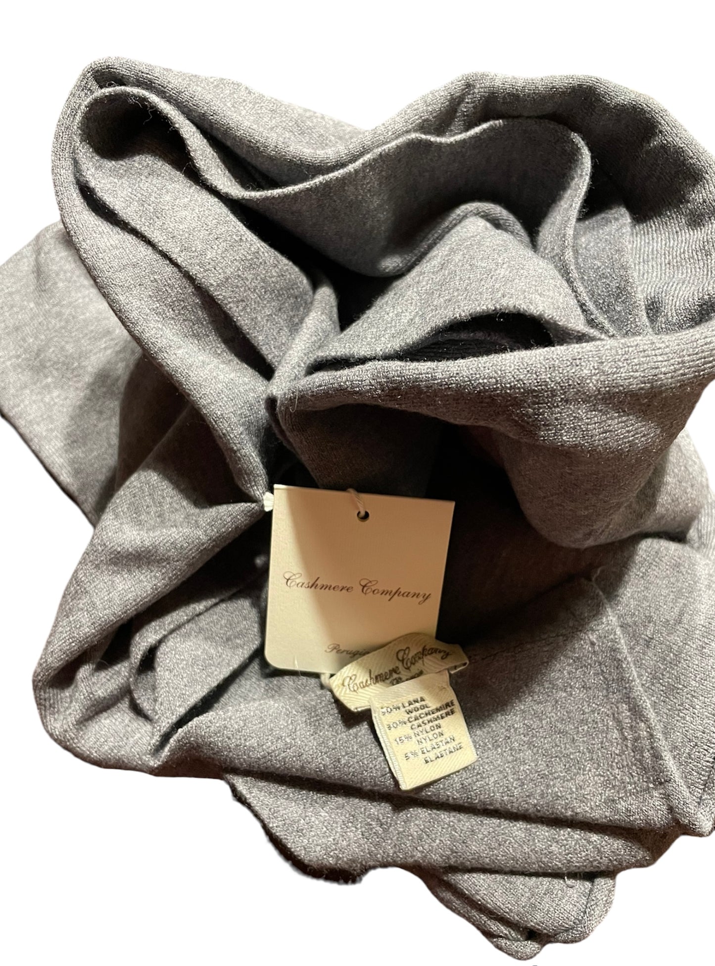 Cashmere Company scialle Donna Stola grigio  sciarpa grande Cashmere Company