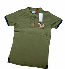 Carica l&#39;immagine nel visualizzatore di Gallery, Polita t-shirt Polo uomo maglietta colore verde mezza manica tag M SC-60%
