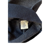 Carica l&#39;immagine nel visualizzatore di Gallery, Blu Cashmere maglia uomo Blu  girocollo  Lana Cashmere e Seta pullover
