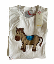 Carica l&#39;immagine nel visualizzatore di Gallery, Polita tshirt uomo  SC -60% maglietta colore bianco cotone mezza manica
