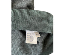 Carica l&#39;immagine nel visualizzatore di Gallery, Blu Cashmere maglia uomo Verde Sc-40% girocollo  lana Cashmere e Seta
