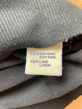 Carica l&#39;immagine nel visualizzatore di Gallery, T-shirt Uomo nero Lino e cotone SC-20% Cashmere Company maglia mezza manica Made in Italy
