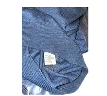 Carica l&#39;immagine nel visualizzatore di Gallery, Cashmere Company maglia uomo Blu girocollo  Lana Cashmere e Seta
