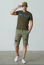 Carica l&#39;immagine nel visualizzatore di Gallery, Aeronautica Militare Pantaloncini Bermuda con tasconi  Sc-30%  Verde Militare

