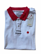 Carica l&#39;immagine nel visualizzatore di Gallery, Polo uomo maglia SC-60%  colore bianco POLITA mezza manica tag M
