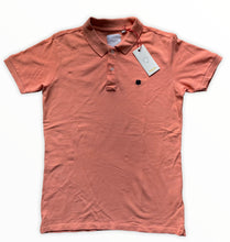 Carica l&#39;immagine nel visualizzatore di Gallery, Polita t-shirt Polo uomo maglietta colore pesca SC -60% mezza manica tag M
