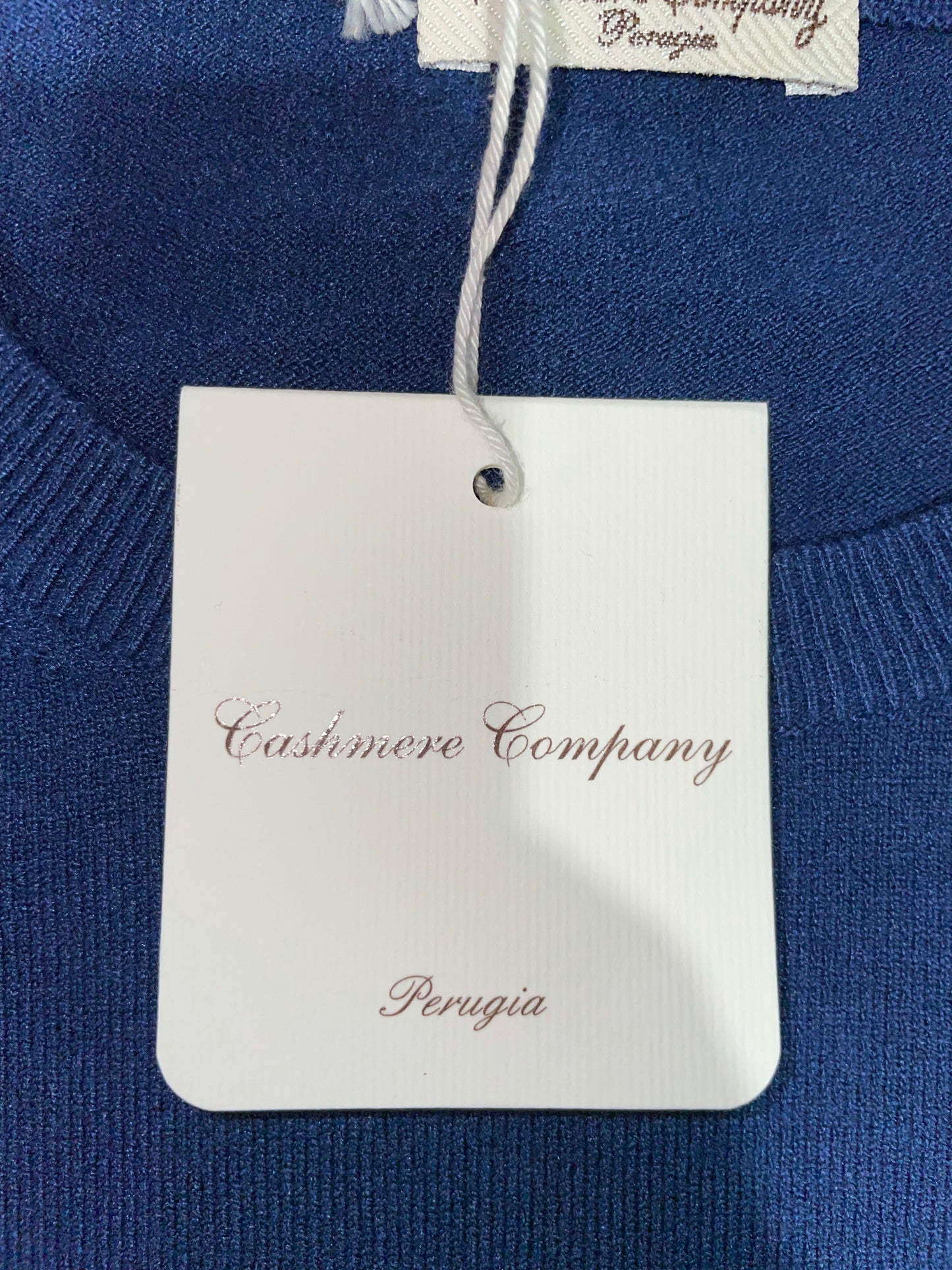 Cashmere Company Maglione Uomo Sc-10% Girocollo Blu Made in Italy | Cashmere e Lana, il massimo del comfort