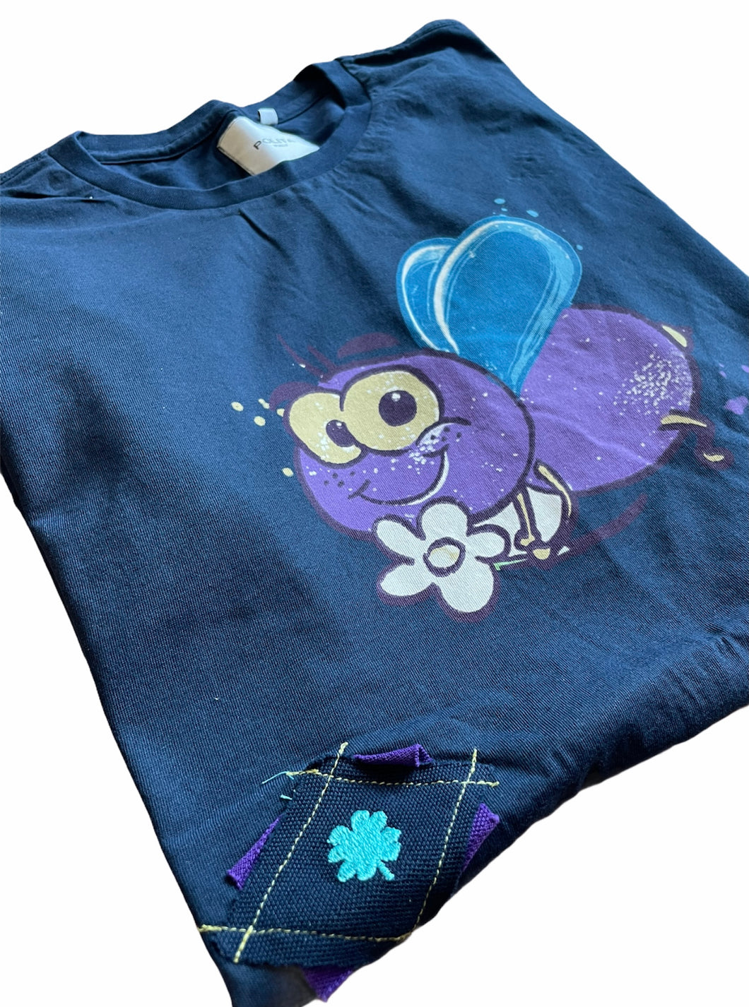 T-shirt Uomo SC -60% Maglietta mezza manica Polita colore Blu