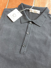 Carica l&#39;immagine nel visualizzatore di Gallery, Polo uomo Lino e cotone Sc-20% Cashmere Company maglia manica corta  Made in Italy
