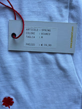 Carica l&#39;immagine nel visualizzatore di Gallery, Polo uomo maglia SC-60%  colore bianco POLITA mezza manica tag M
