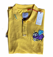 Carica l&#39;immagine nel visualizzatore di Gallery, Polita t-shirt Polo uomo Sc -60%  maglietta colore giallo mezza manica tag M
