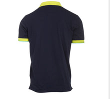 Carica l&#39;immagine nel visualizzatore di Gallery, Cashmere Company Polo uomo Blu sc-50% cotone manica corta
