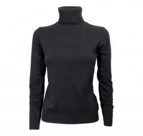 Cashmere Company Maglia Donna dolcevita Nero Cashmere e Lana