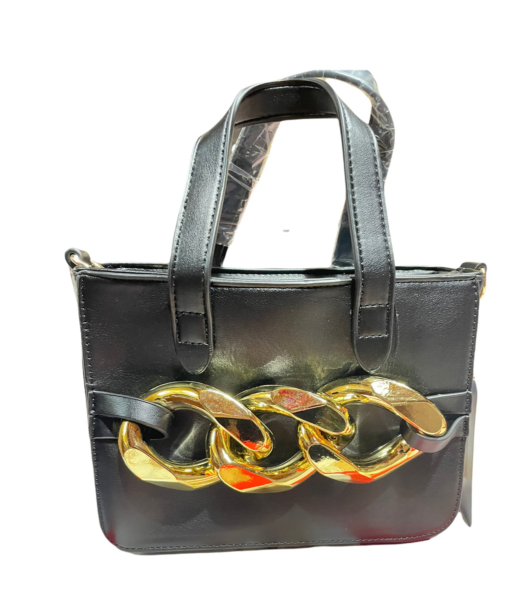 Borsa Donna colore nero Minibag sc-50% manico e tracolla mini borsa